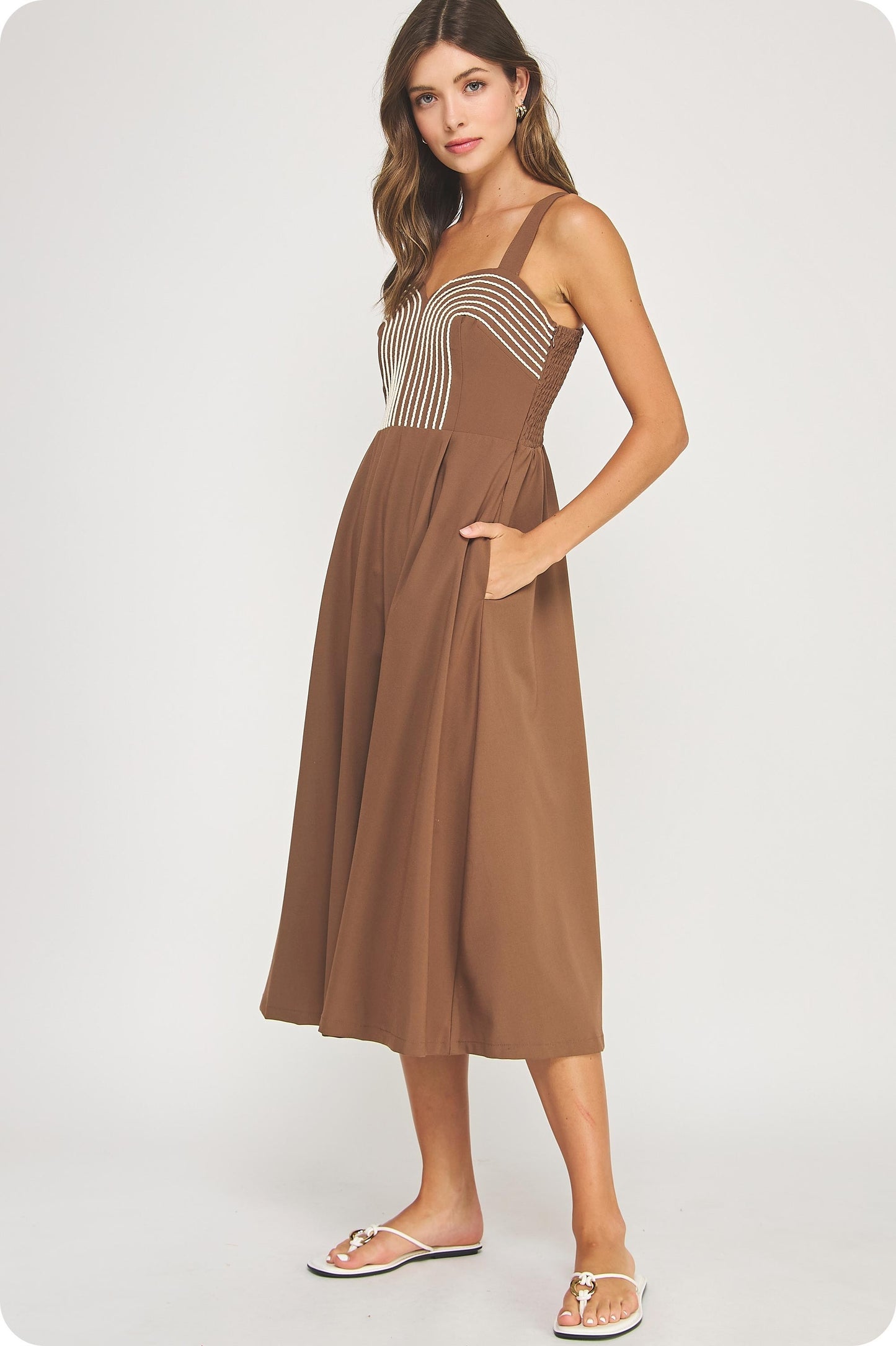 The Ella Embroidered Dress