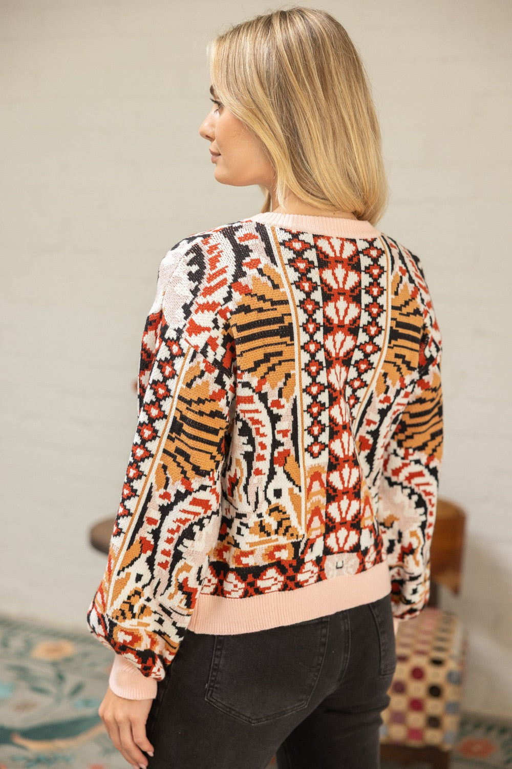 The Pippin Printed Sweater