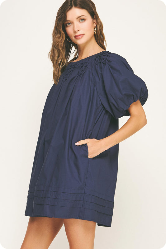 The Sala Smocked Dress