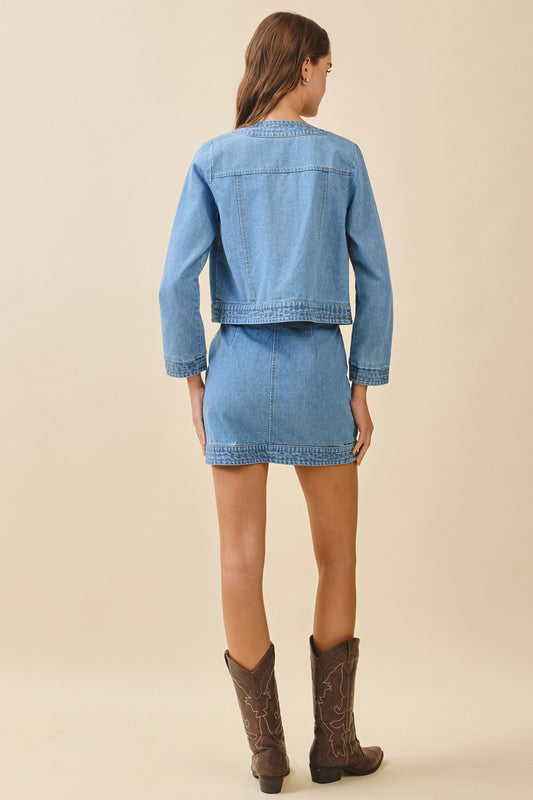 The Dellie Denim Jacket