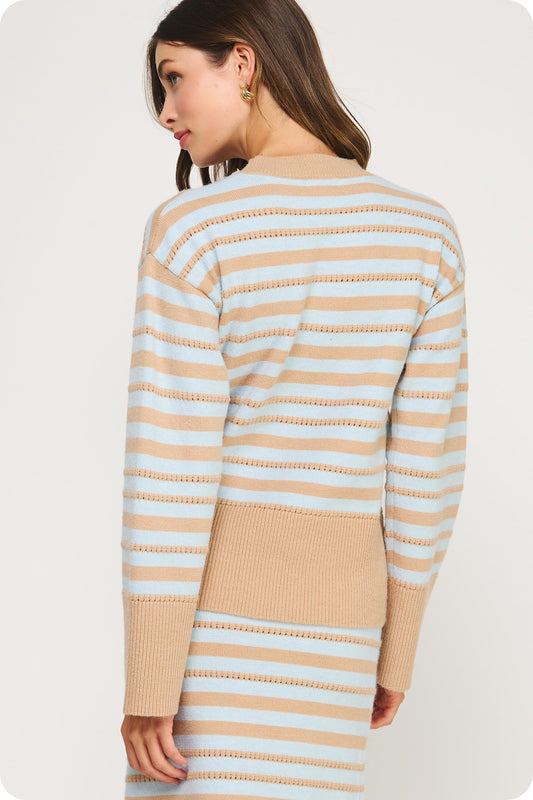 The Coley Contrast Sweater
