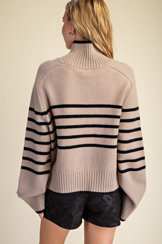 The Sunna Striped Sweater/ FINAL SALE