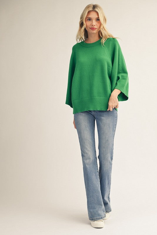 The Dennie Drop Shoulder Sweater