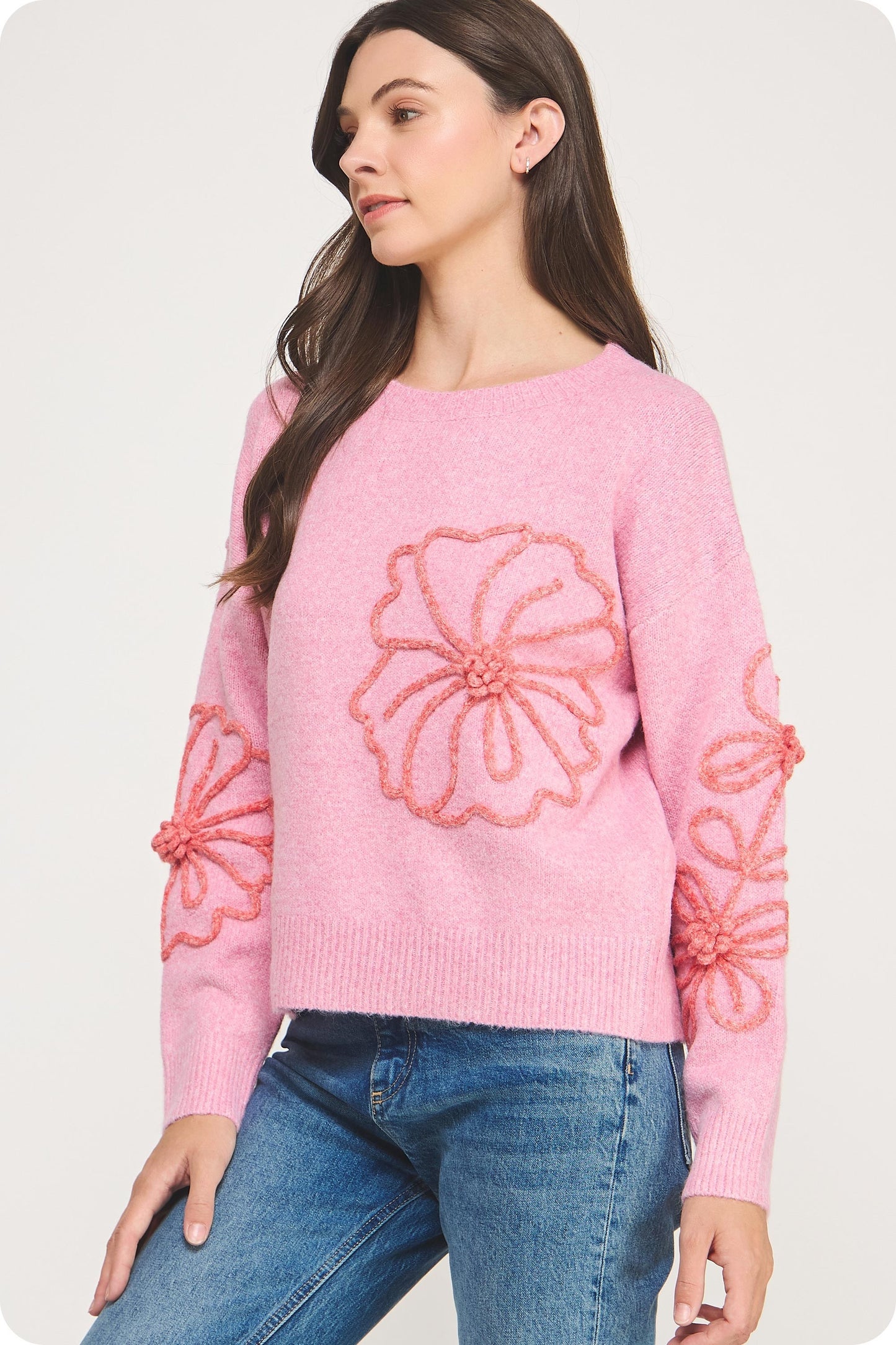 The Fifi Floral Sweater