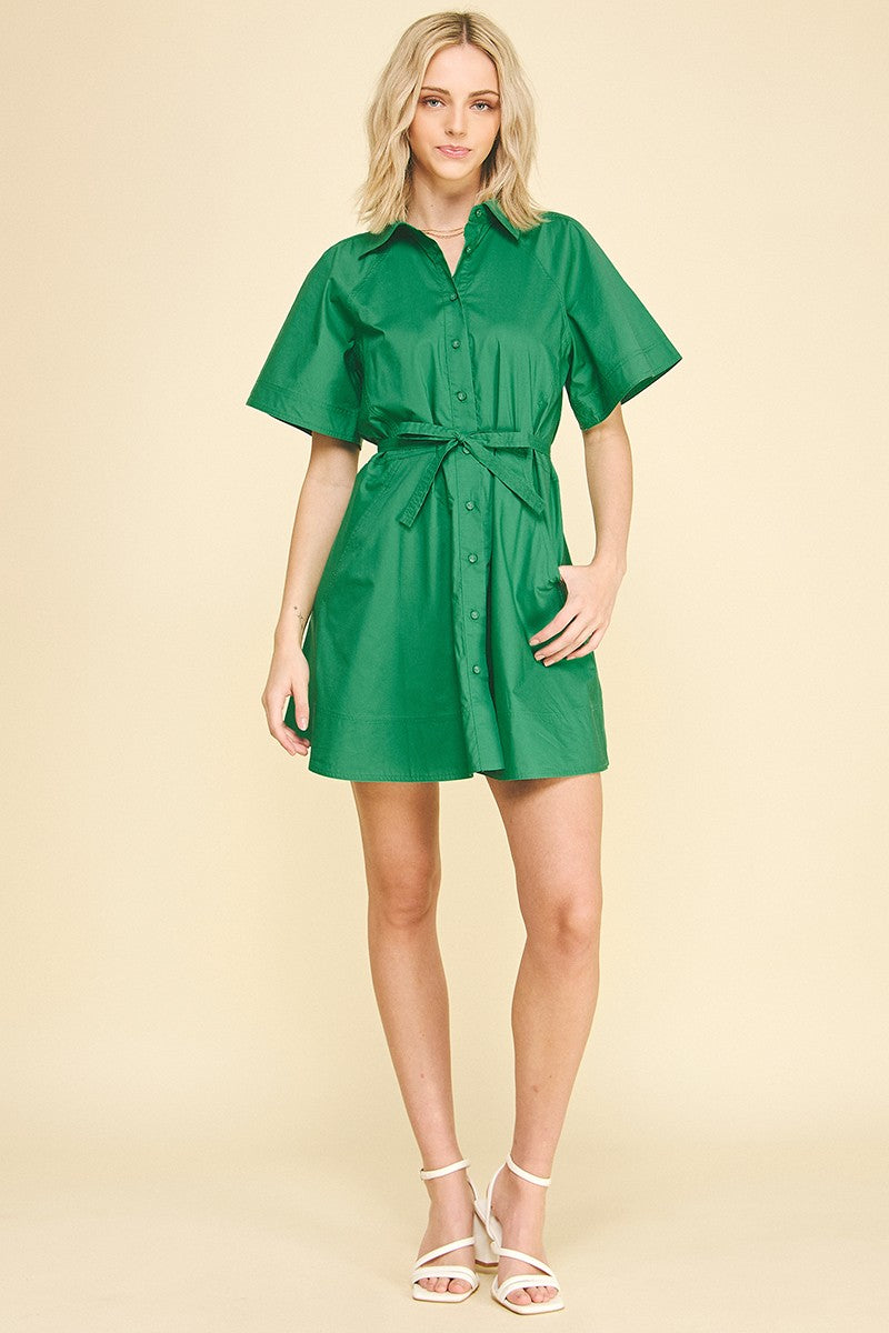 The Bristol Button Dress