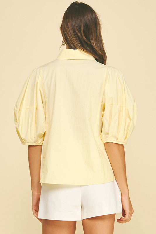 The Brynn Balloon Blouse