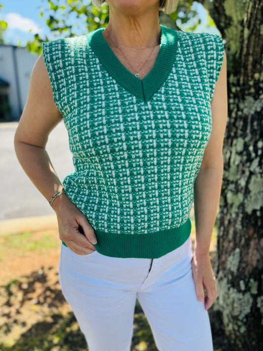 The Caddie Contrast Sweater