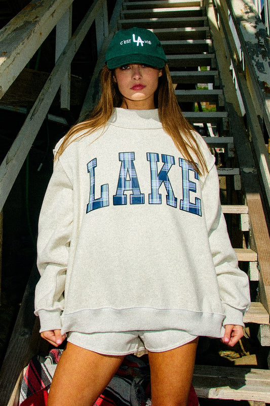 The Classic Lake + Mountain Crewneck