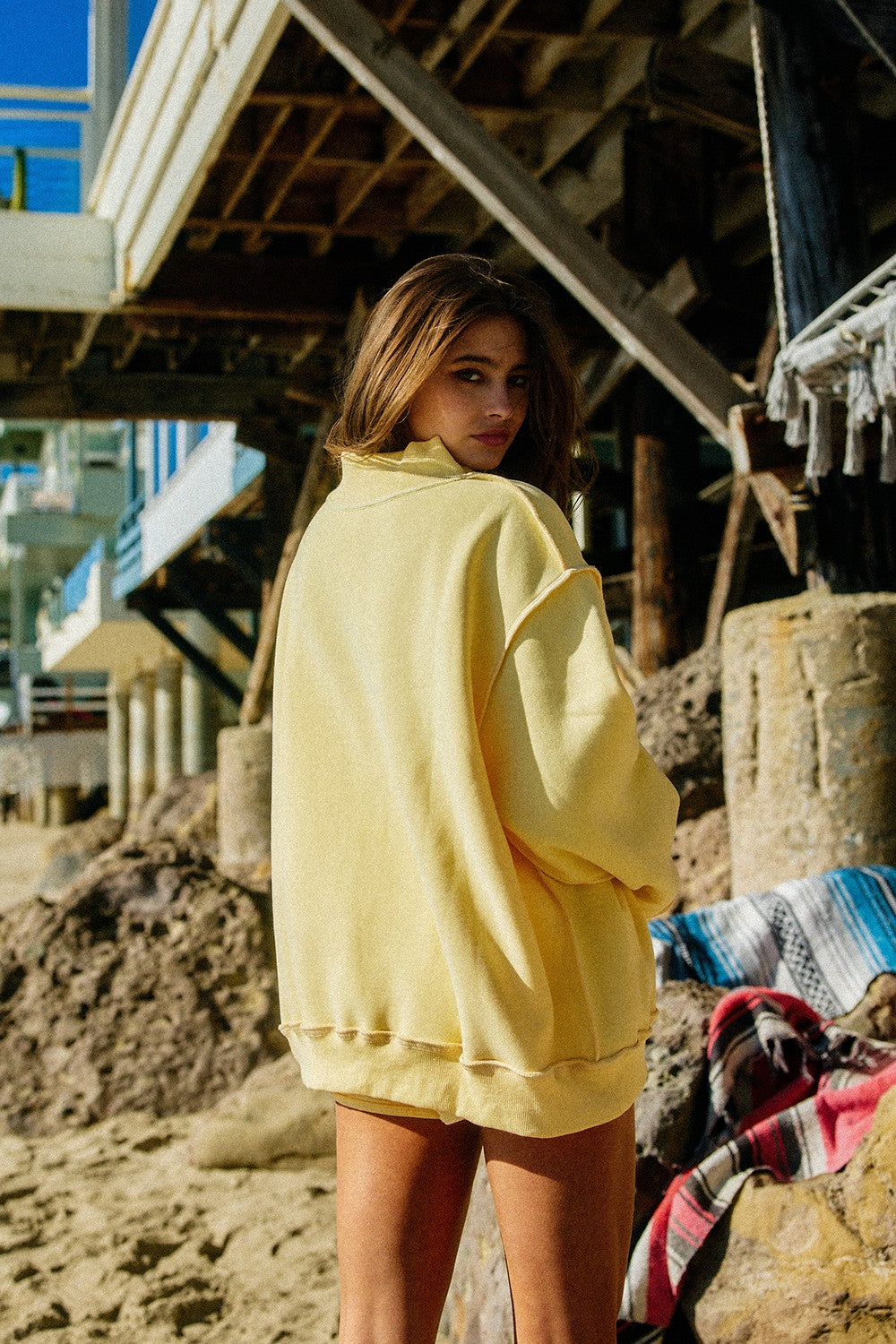 The Dilly Dally + Lolly Gag Mock Neck