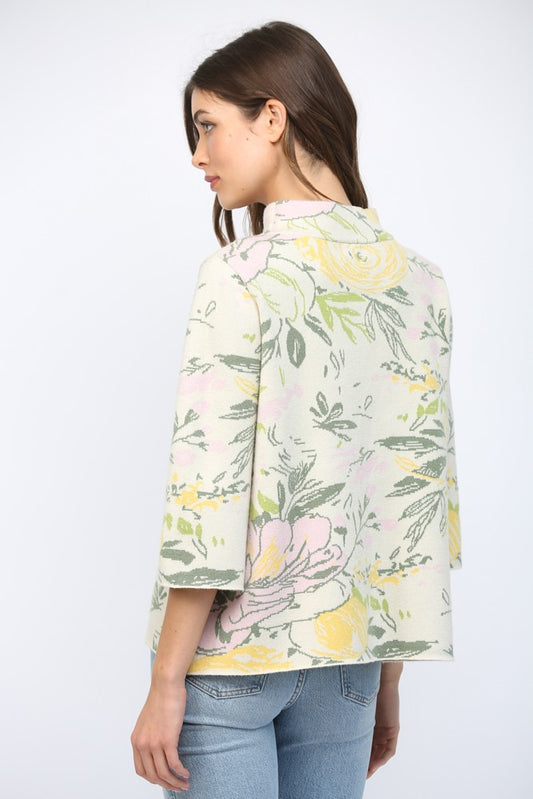The Freya Floral Sweater