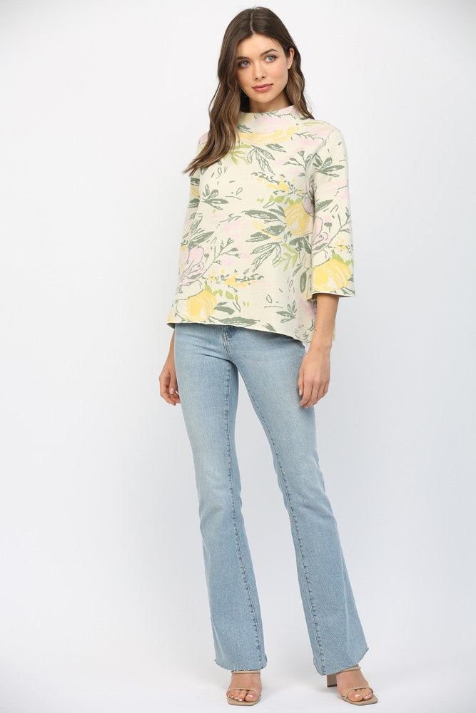The Freya Floral Sweater