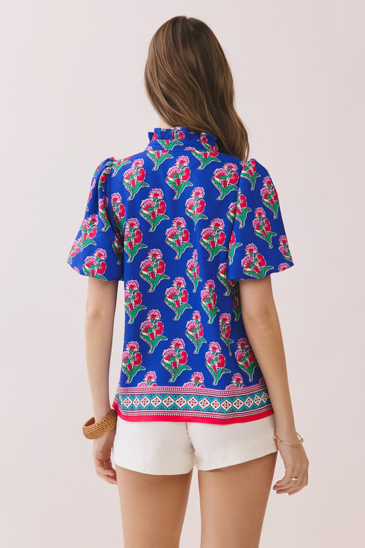 The Falla Floral Top