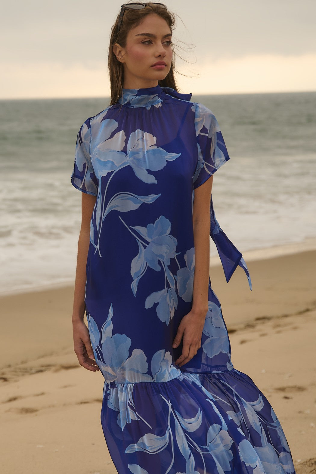 The Dime Organza Maxi