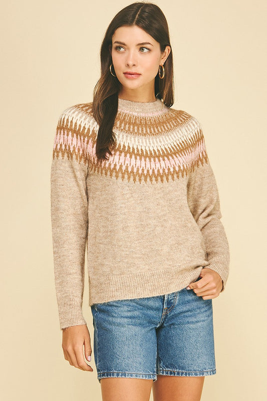 The Natalie Nordic Sweater