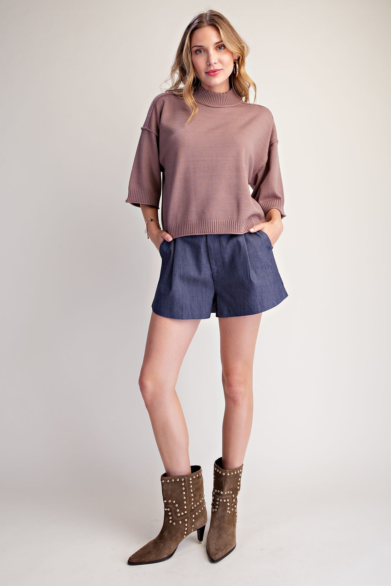 The Mooney Mock Sweater