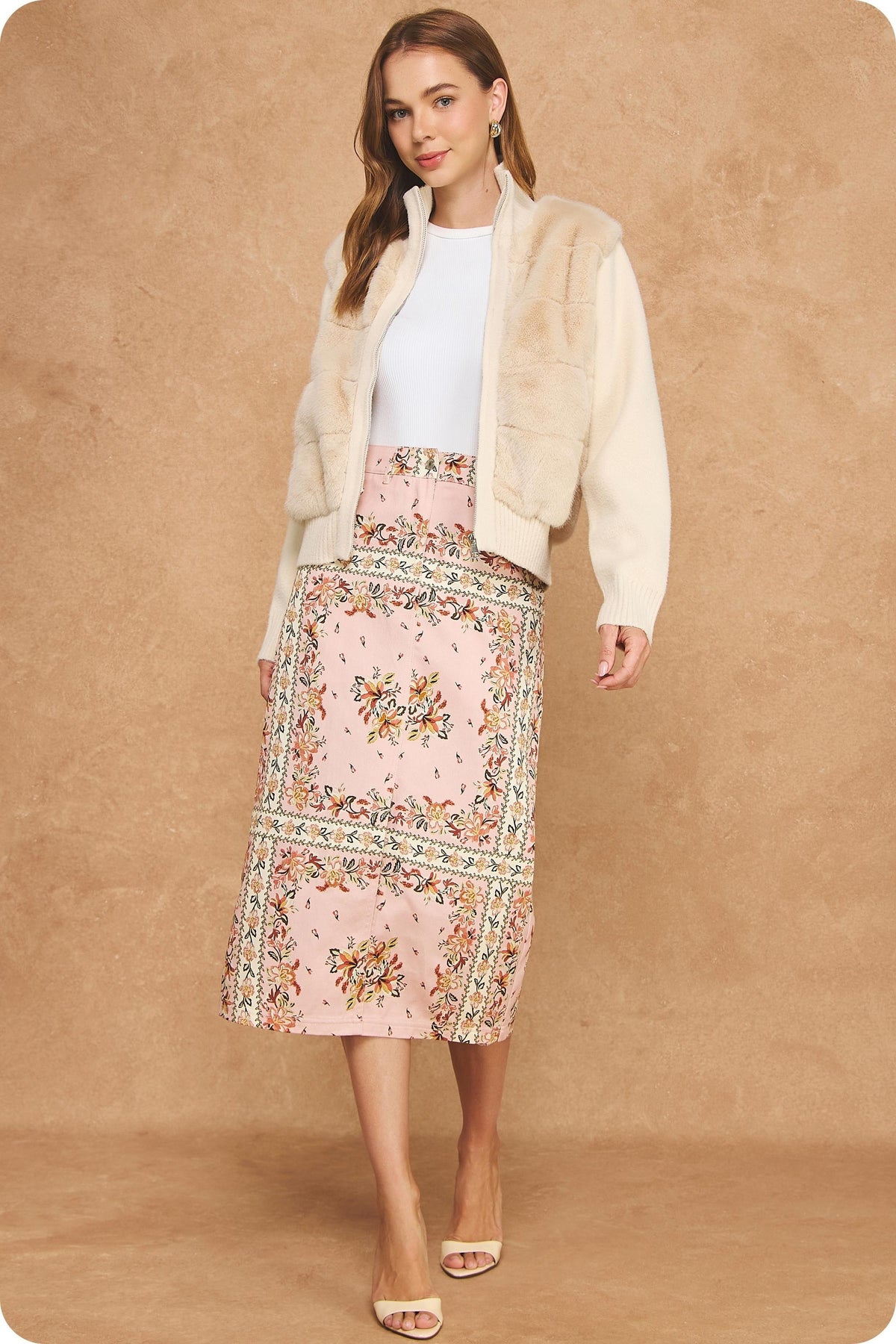 The Tristen Twill Skirt