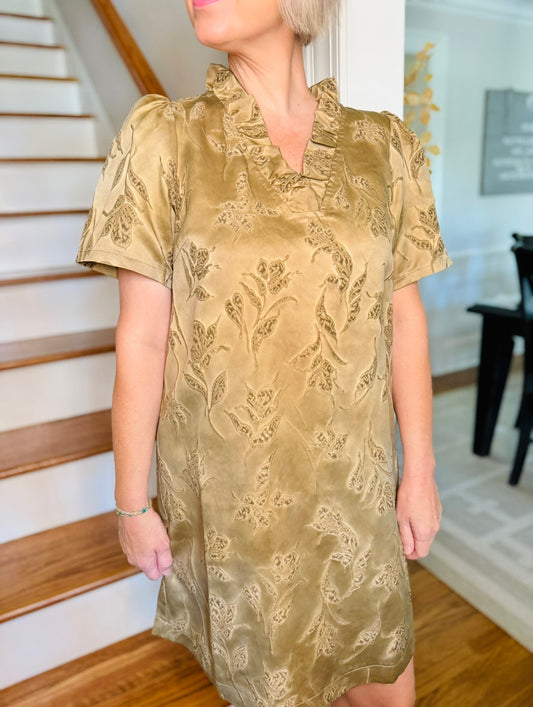 The Jill Jacquard Dress