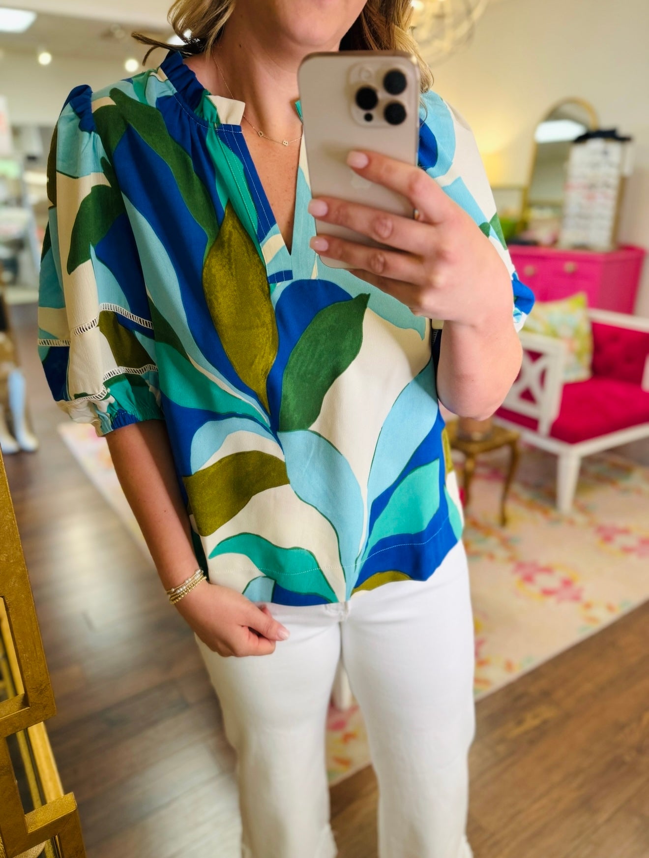 The Pey Placket Blouse