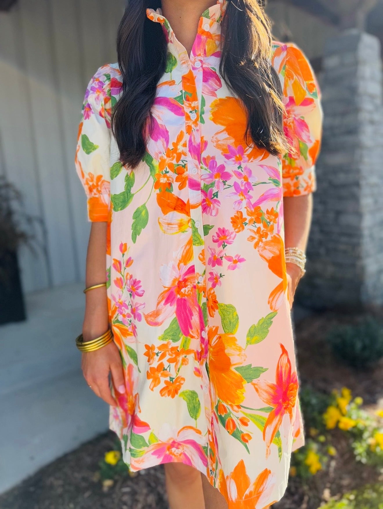 The Rover Ruffle Dress