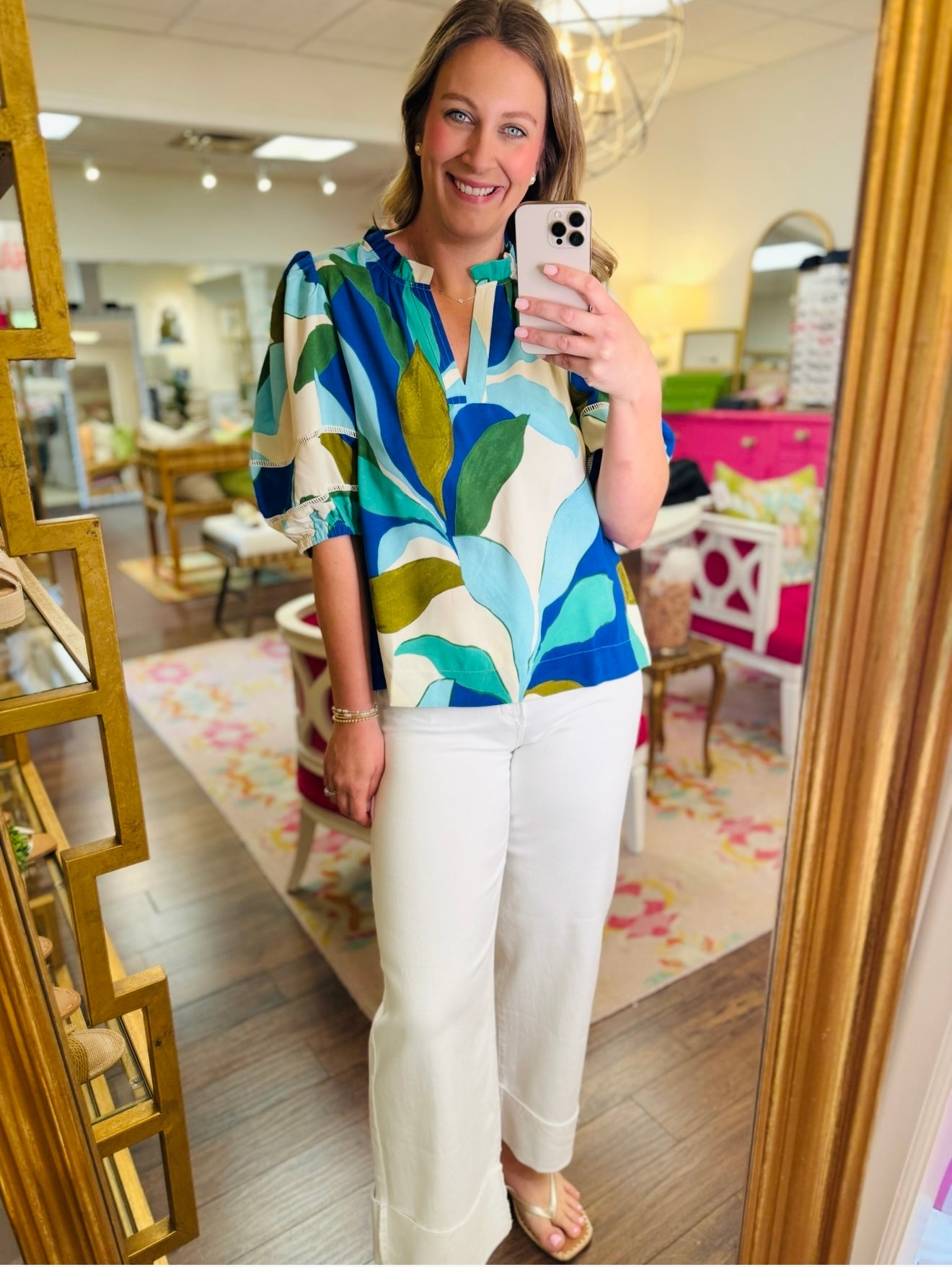 The Pey Placket Blouse