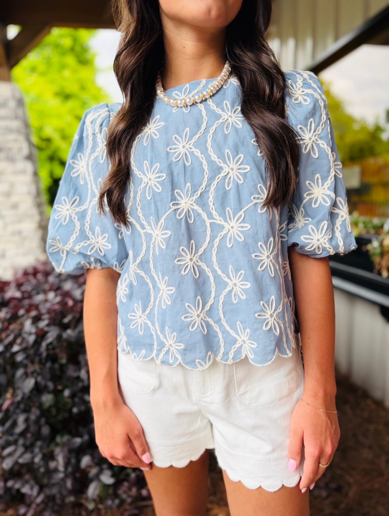 The Ellerie Embroidered Top