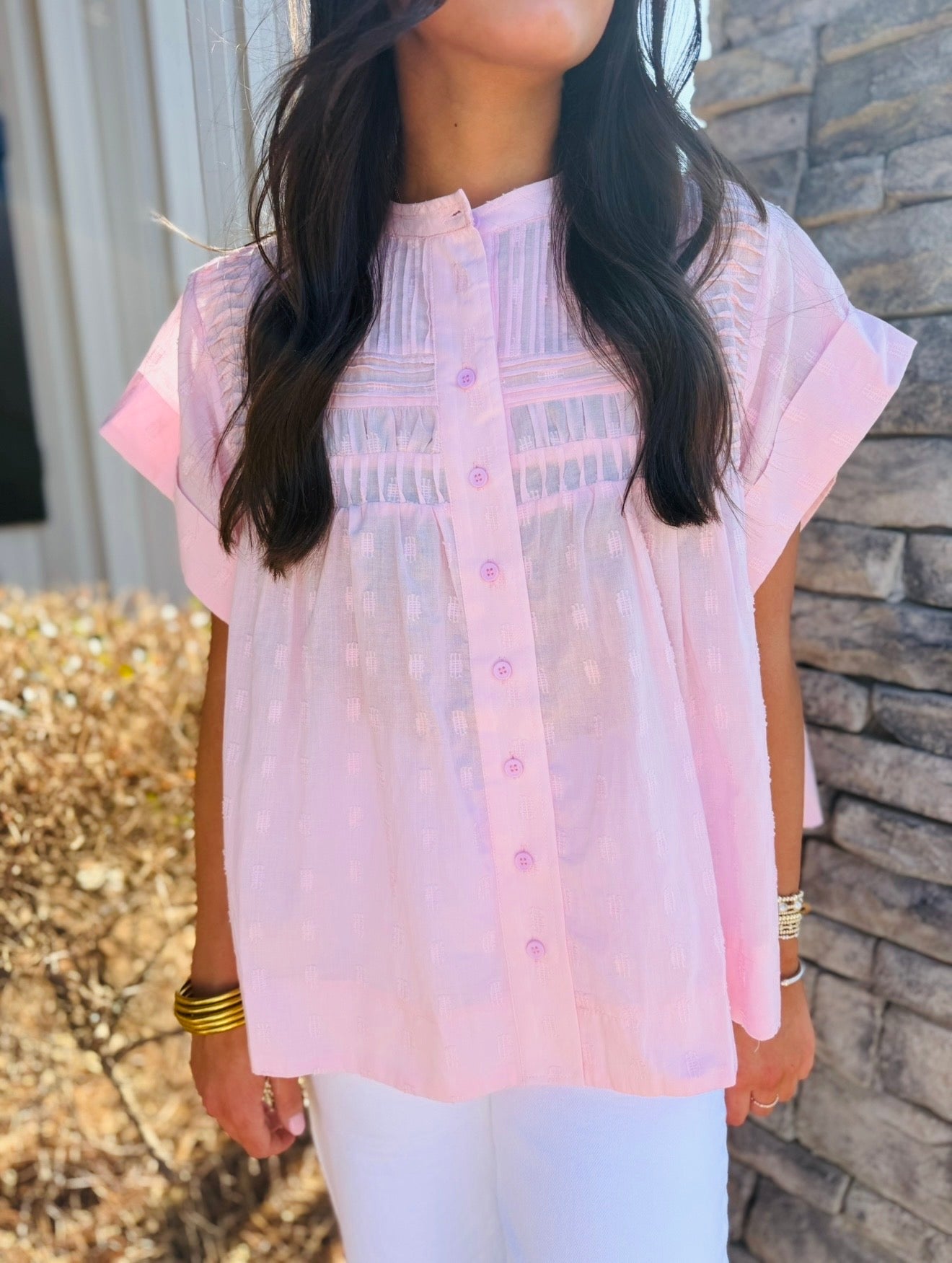 The Raleigh Ruffle Top
