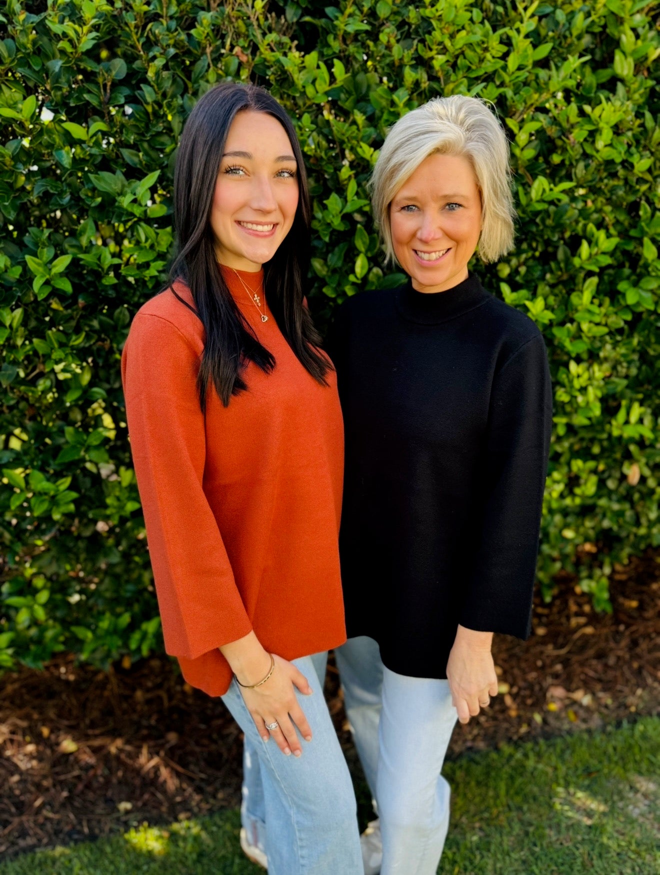 The Milly Mock Neck Sweater