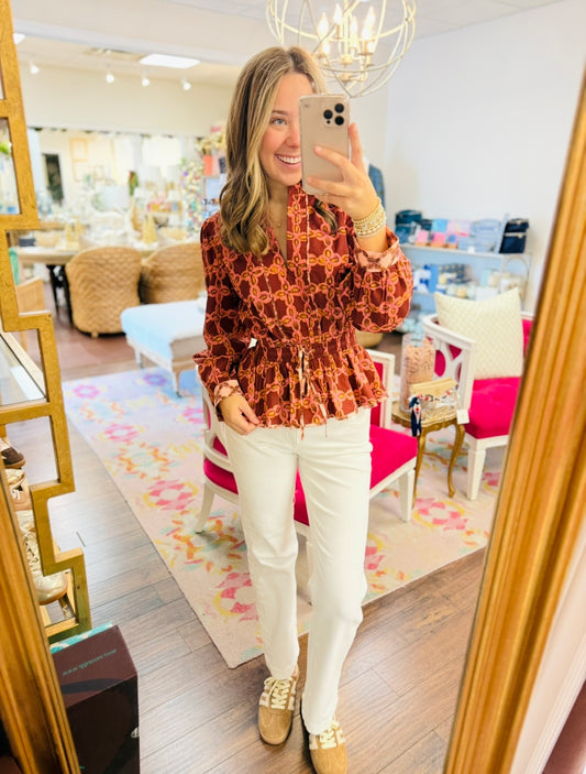 The Palo Printed Top