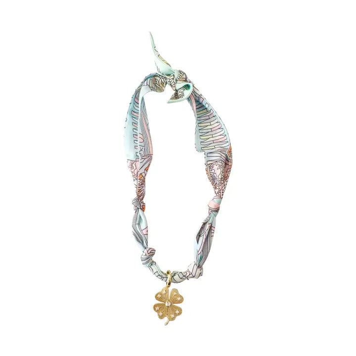 The Create Your Own Scarf Necklace-Happy Heart