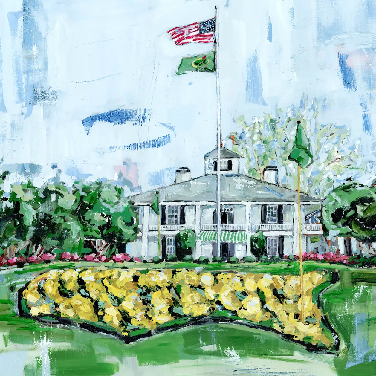 The Clubhouse Acrylic Block