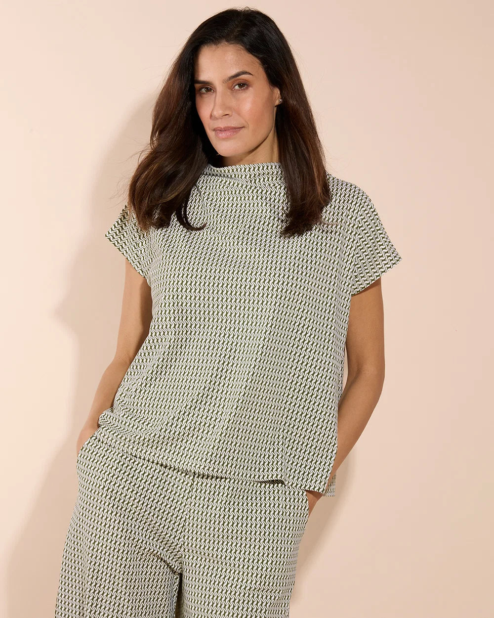 Jude Connally/ The Tillie Top/ Braided Geo London