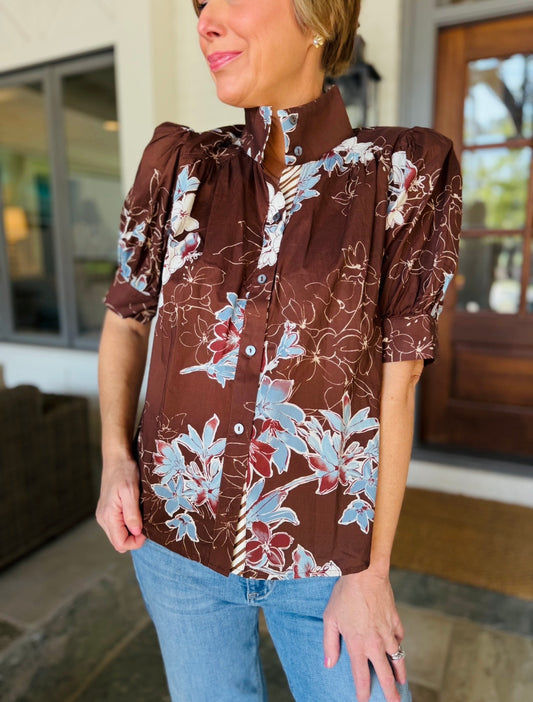 The Frela Floral Top
