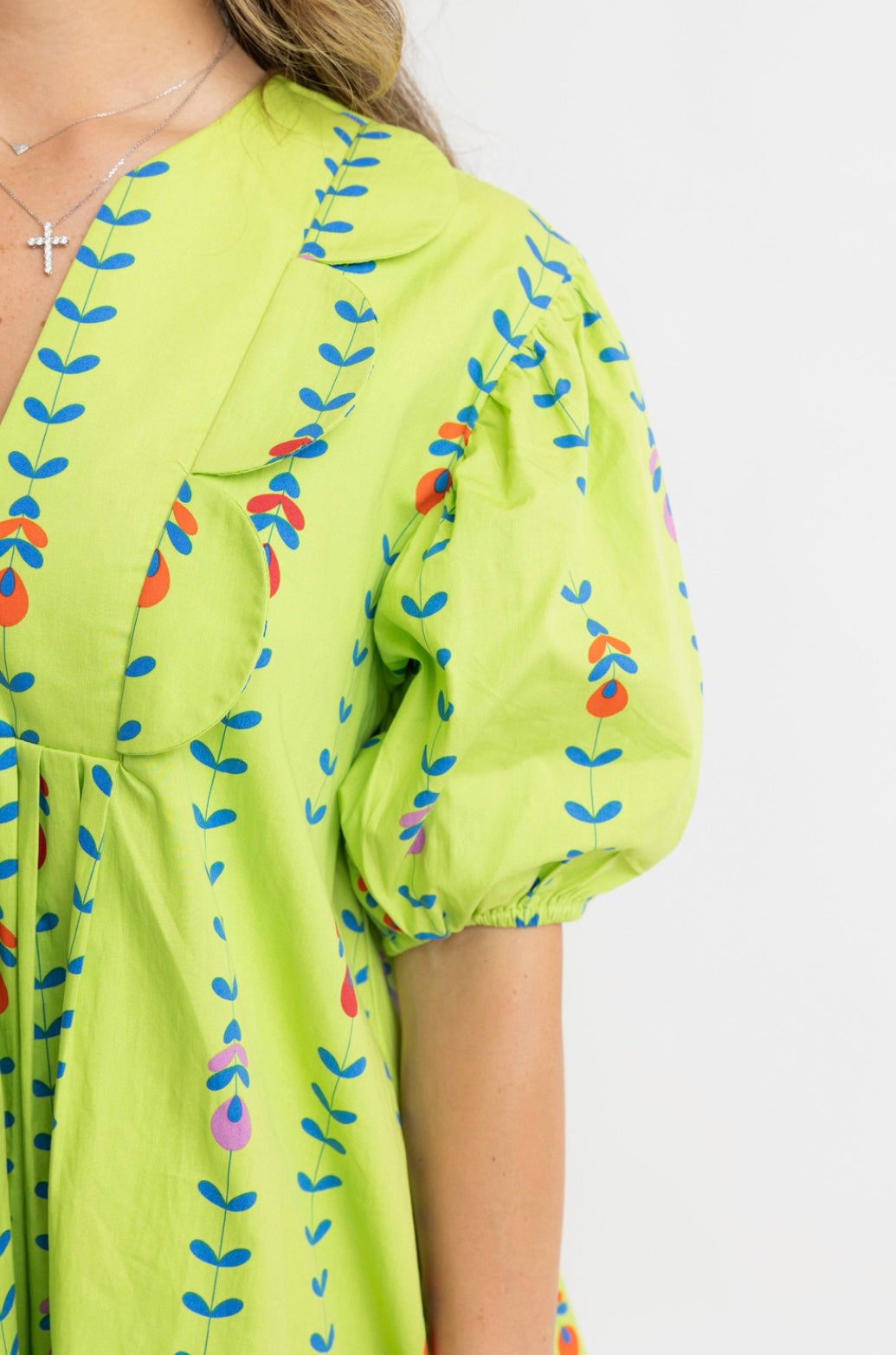 The Shelby Scallop Dress/ FINAL SALE