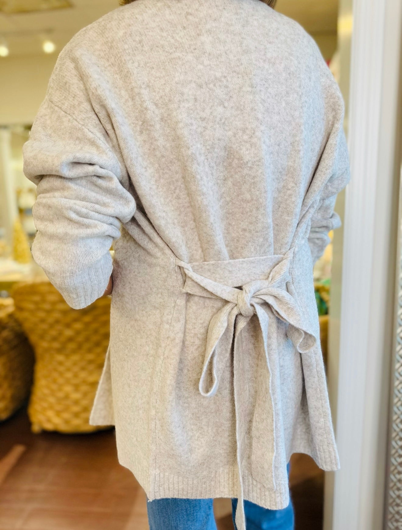 The Trisley Tie Cardigan