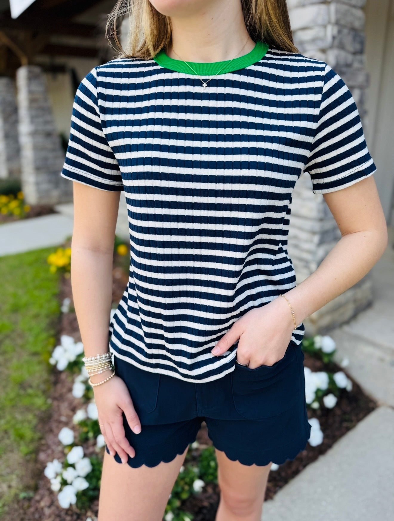 The Scottie Striped Tee