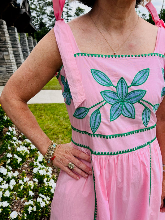 The Tiffie Tie Strap Dress
