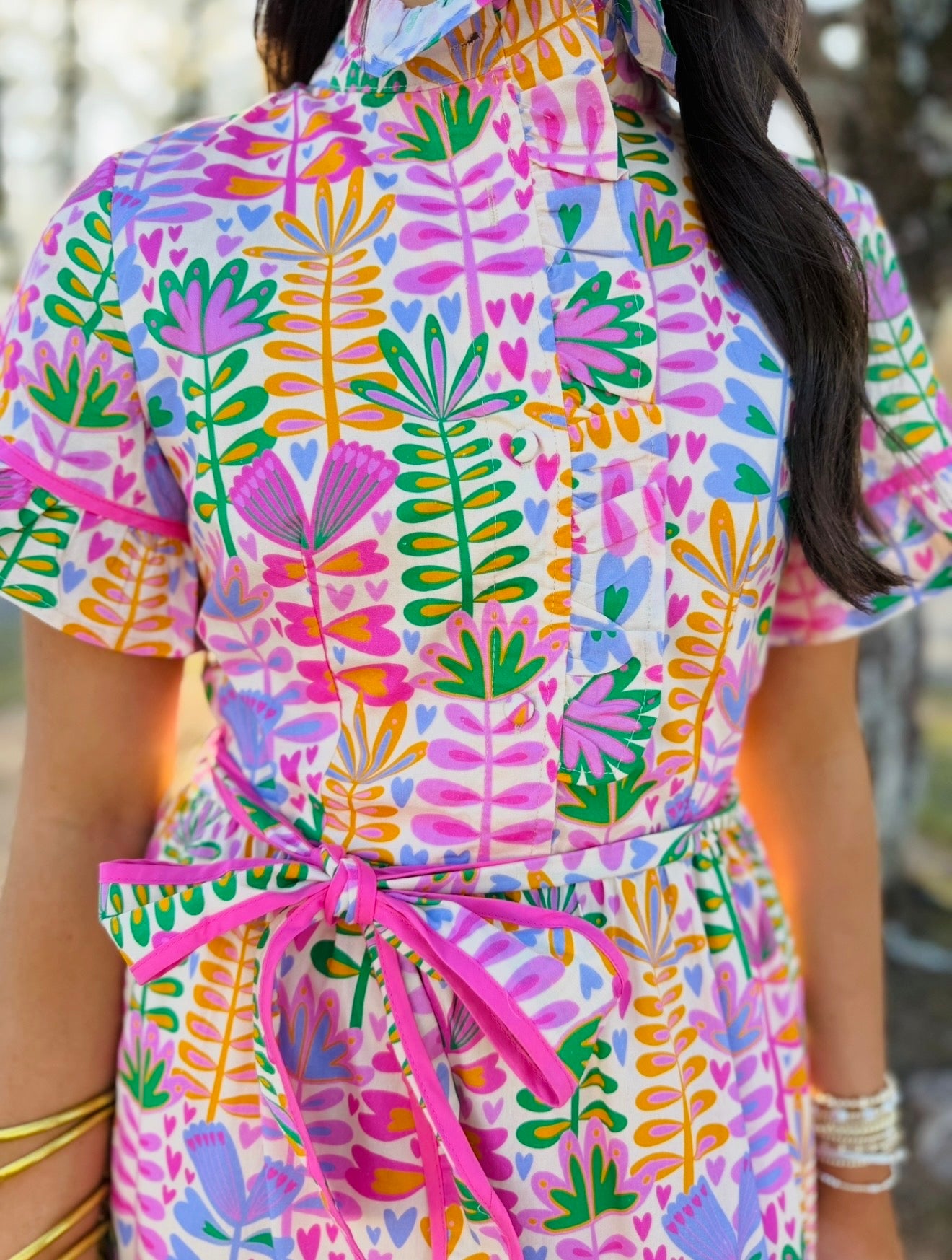 The Lena Maxi Dress/ Petal Parade/ FINAL SALE