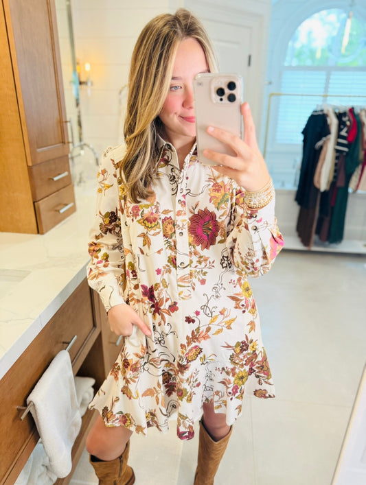 The Fallon Floral Dress