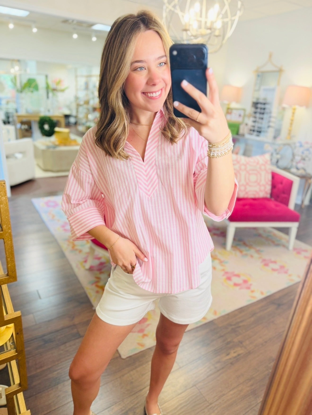 The Stanton Striped Top