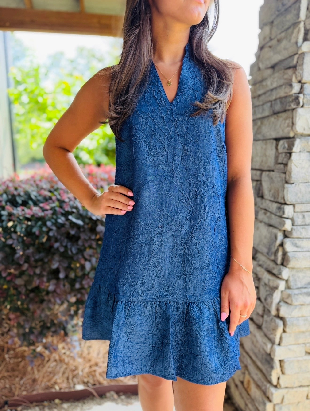 The Teagan Textured Dress