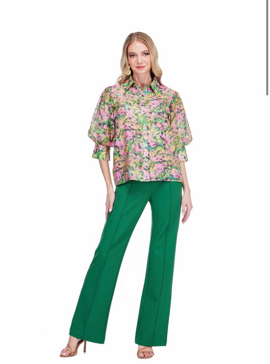 Jade/ The Bloom Rush Blouse