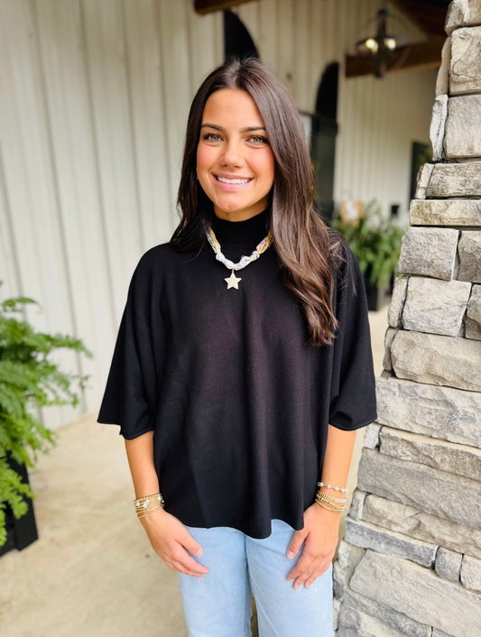 The Milo Mock Neck Top