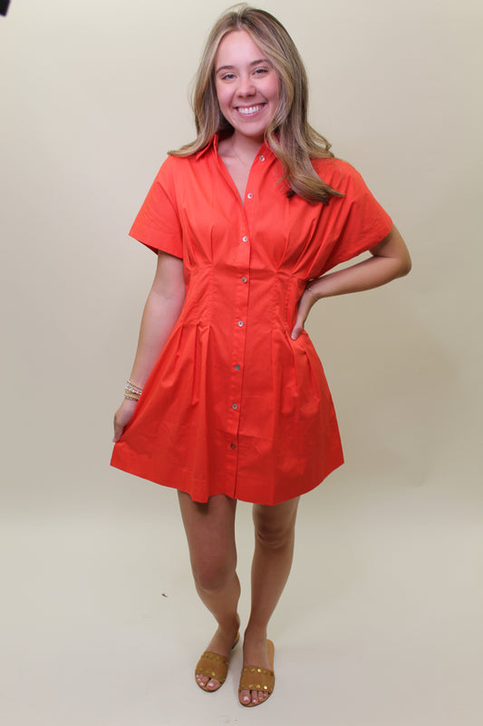 The Tarlee Tucked Dress