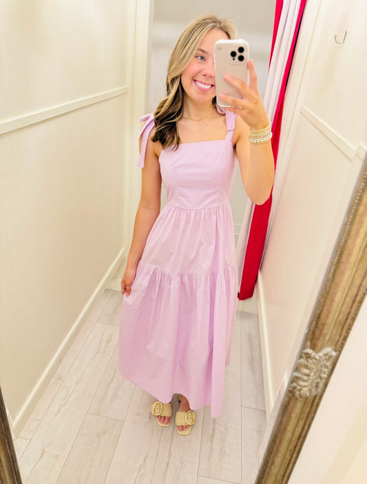 The Alexa Dress/ Spring Palms/ FINAL SALE