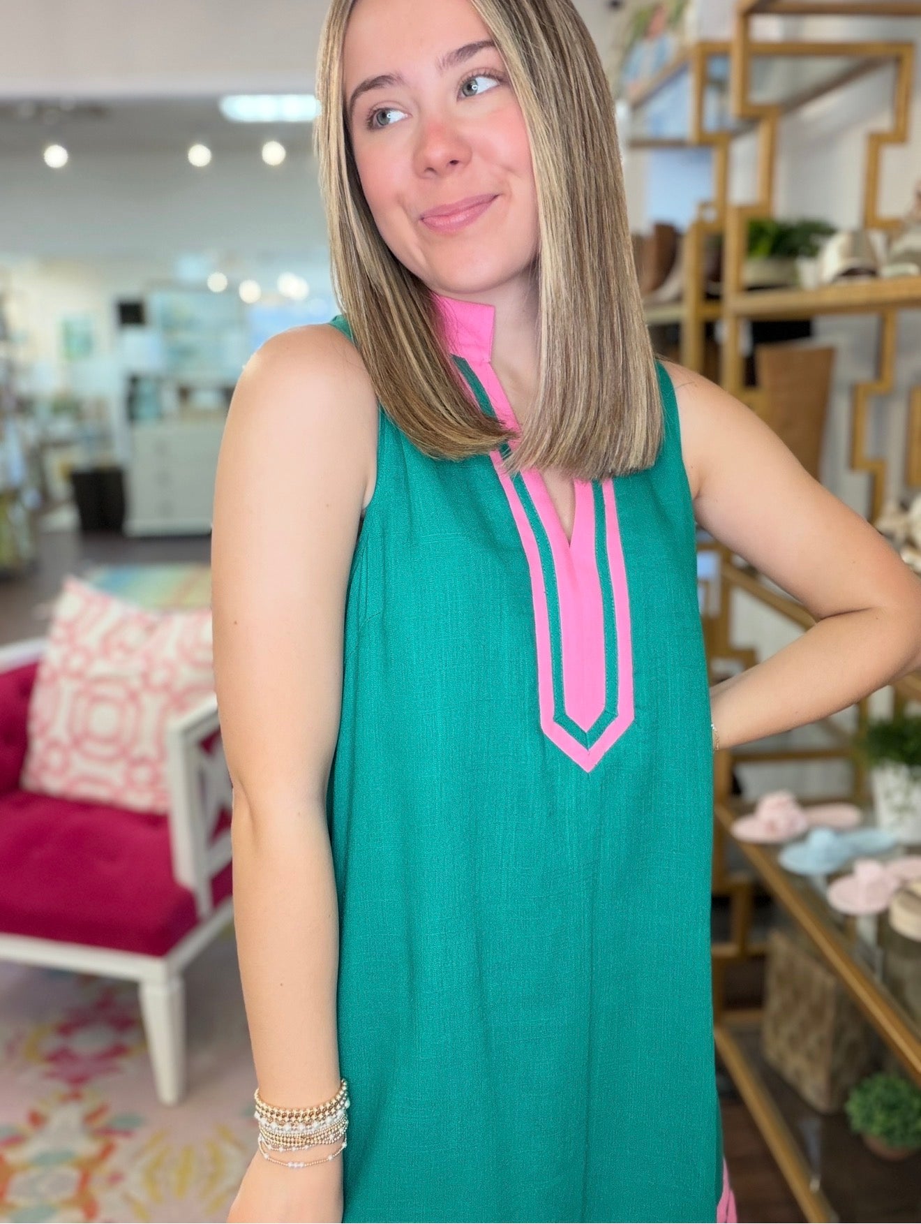 The Caley Colorblock Dress