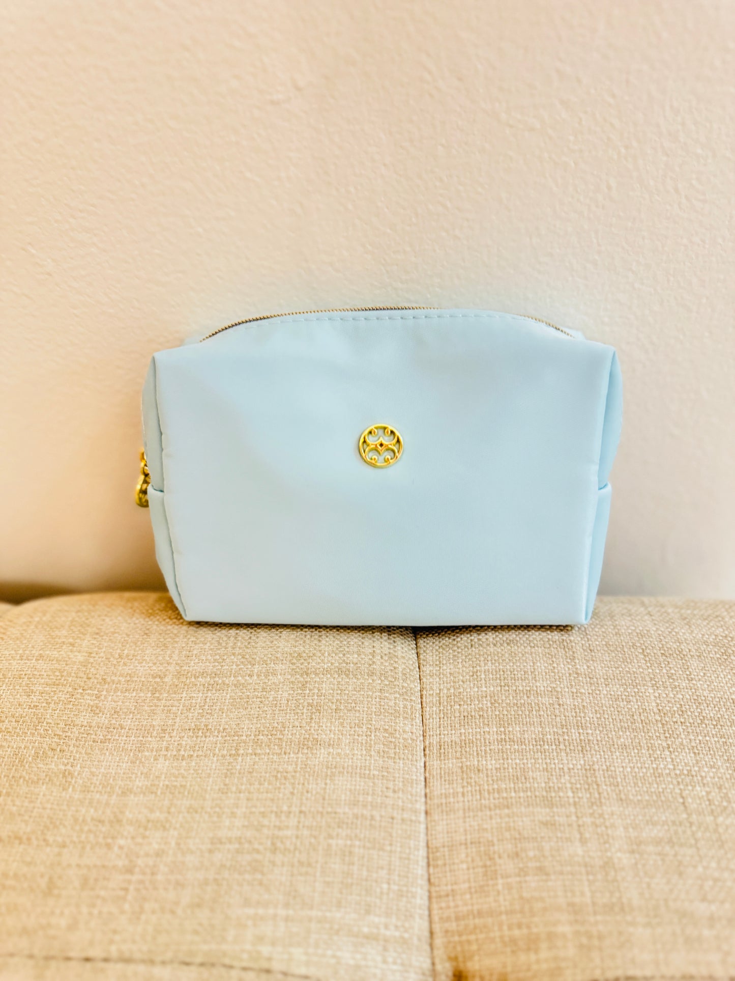 The Let's Face It Bag Mini/ Light Blue