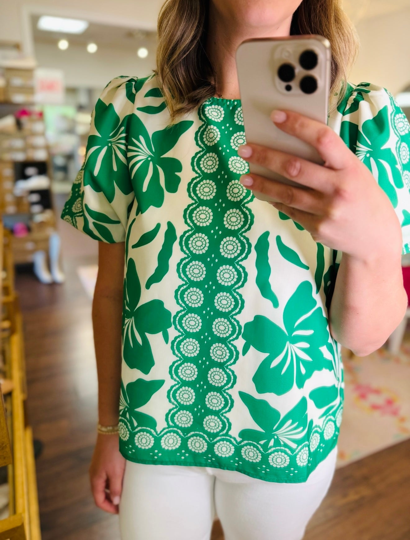 The Emerald Moments Blouse