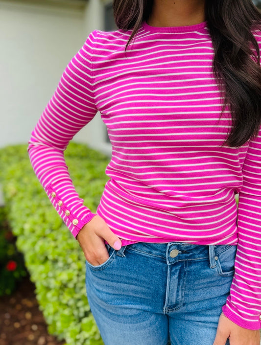 The Starla Striped Sweater