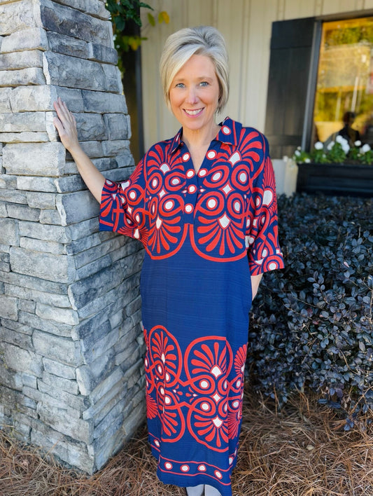 The Polla Printed Dress