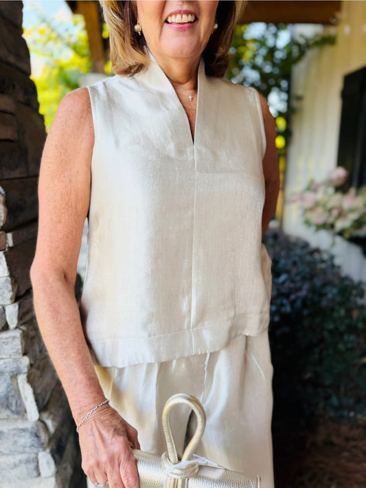 The Sharma Sleeveless Top